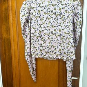 High neck Zara blouse